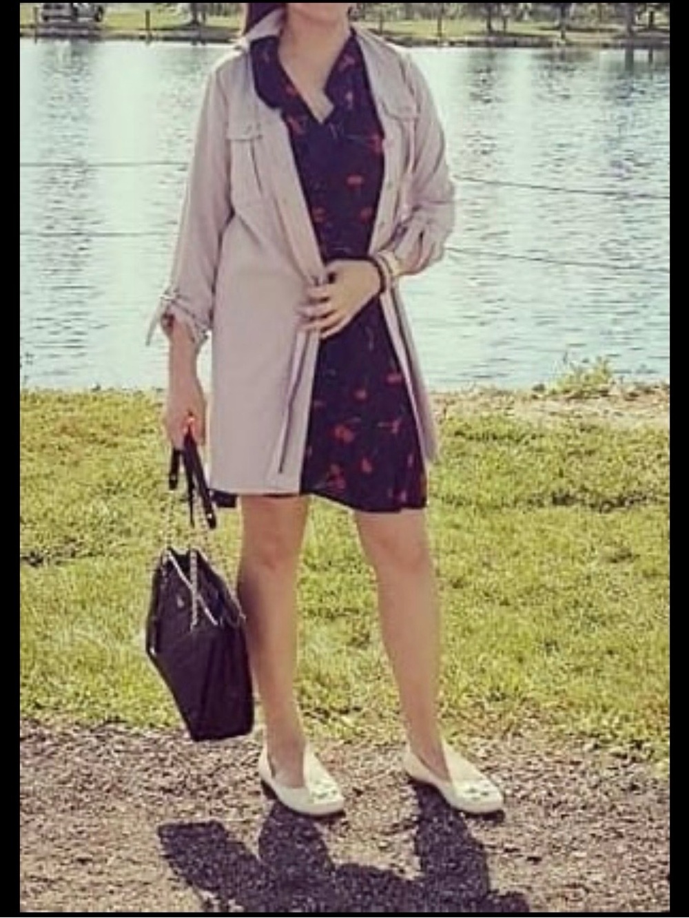 WOMAN CAREER Retro Boho 3/4 sleeve blazer Top
